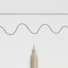   Sakura Pigma Micron Tűfilc (műszaki rajztoll) 03 (0,35 mm), Fekete (1 db)