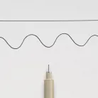 Sakura Pigma Micron Tűfilc (műszaki rajztoll) 02 (0,3 mm), Fekete (1 db)