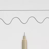   Sakura Pigma Micron Tűfilc (műszaki rajztoll) 02 (0,3 mm), Fekete (1 db)