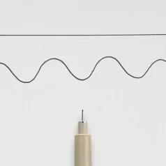   Sakura Pigma Micron Tűfilc (műszaki rajztoll) 02 (0,3 mm), Fekete (1 db)