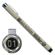   Sakura Pigma Micron Tűfilc (műszaki rajztoll) 01 (0,25 mm), Fekete (1 db)
