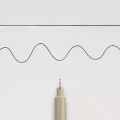   Sakura Pigma Micron Tűfilc (műszaki rajztoll) 01 (0,25 mm), Fekete (1 db)