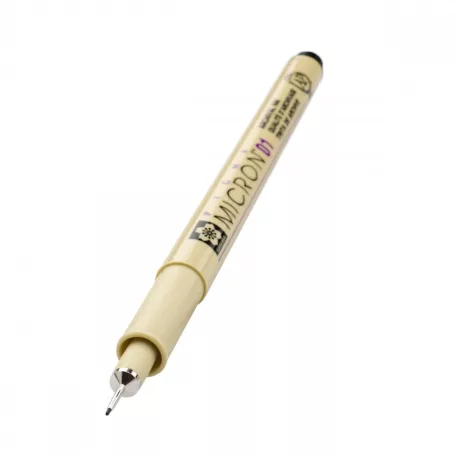 Sakura Pigma Micron Tűfilc (műszaki rajztoll) 01 (0,25 mm), Fekete (1 db)