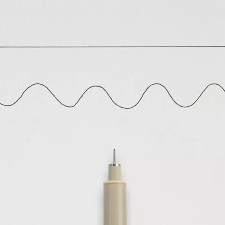 Sakura Pigma Micron Tűfilc (műszaki rajztoll) 005 (0,2 mm), Fekete (1 db)