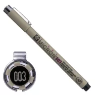   Sakura Pigma Micron Tűfilc (műszaki rajztoll) 003 (0,15 mm), Fekete (1 db)