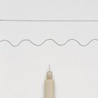 Sakura Pigma Micron Tűfilc (műszaki rajztoll) 003 (0,15 mm), Fekete (1 db)