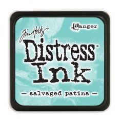   Distress mini bélyegzőpárna, Salvaged Patina Tim Holtz/ Distress Mini Ink (1 db)