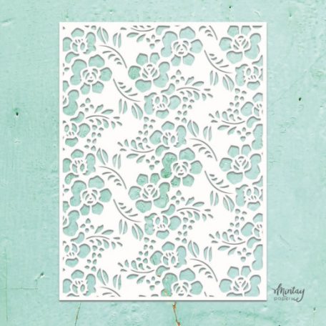 Mintay Stencil 6"x8" - Flowers - Stencil  (1 db)