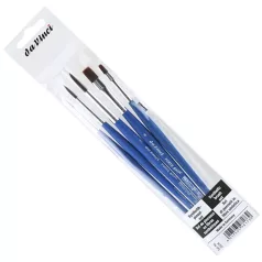   Ecset készlet olaj - akril , 393-2,4,8 / 394-4,8  FORTE BASIC set / da Vinci Artist Brushes (5 db)