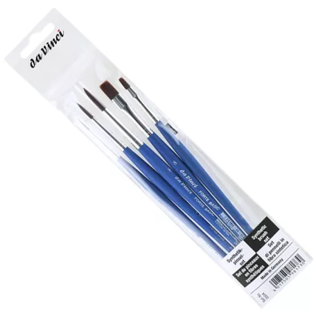 Ecset készlet olaj - akril , 393-2,4,8 / 394-4,8  FORTE BASIC set / da Vinci Artist Brushes (5 db)