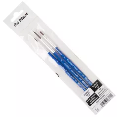   Ecset készlet olaj - akril , 393-2,6 / 394-4 FORTE BASIC set / da Vinci Artist Brushes (3 db)