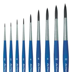   Ecset olaj - akril 0, Series 393 FORTE BASIC, round/ da Vinci Artist Brushes (1 db)
