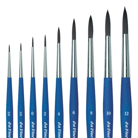 Ecset olaj - akril 0, Series 393 FORTE BASIC, round/ da Vinci Artist Brushes (1 db)