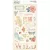 Chipboard 6"X12", Chipboard Stickers / Simple Stories Wildflower (1 ív)