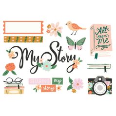   Kivágatok , Simple Pages Pieces / Simple Stories My Story (1 csomag)