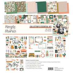   Papírkészlet 12" (30 cm), Collector's Essential Kit / Simple Stories My Story (1 csomag)