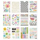 Matrica , Sticker Book / Simple Stories Simple Vintage Life in Bloom (12 ív)