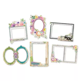   Chipboard , Chipboard Frames / Simple Stories Simple Vintage Life in Bloom (1 csomag)