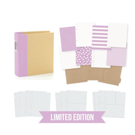 Album készlet 6"x8", Lilac / SN@P! Limited Edition Binder (1 db)