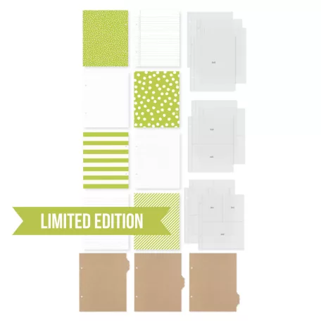 Album készlet 6"x8", Lime / SN@P! Limited Edition Binder (1 db)