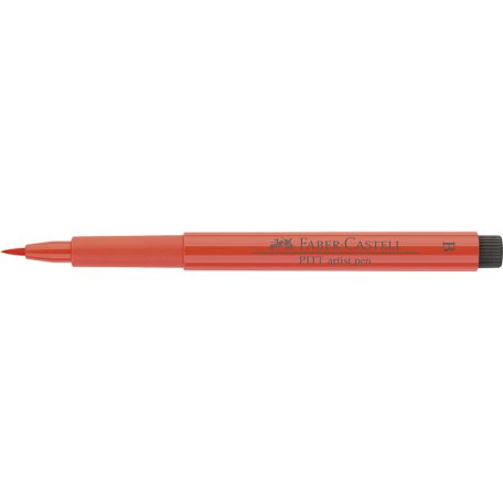 Faber-Castell PITT ecsetfilc, 118 Scarlet red / Pitt Artist Pen Brush (1 db)