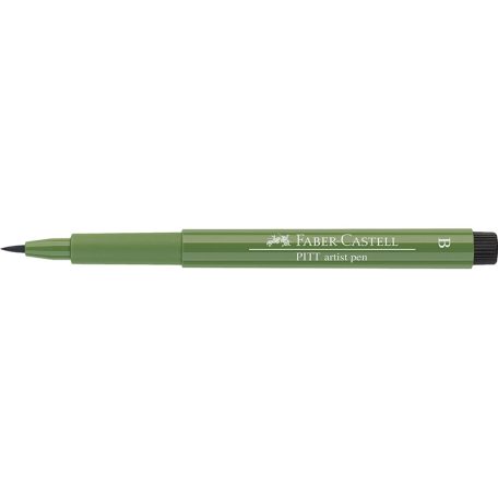 Faber-Castell PITT ecsetfilc, 167 Permanent Green Olive / Pitt Artist Pen Brush (1 db)