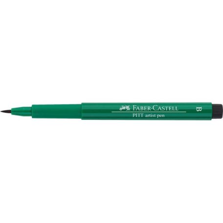 Faber-Castell PITT ecsetfilc, 264 Dark Phthalo Green / Pitt Artist Pen Brush (1 db)