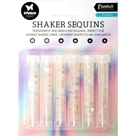 Díszítőelem rázóablakhoz, Flowers Essentials nr.10 / SL Shaker elements (1 csomag)