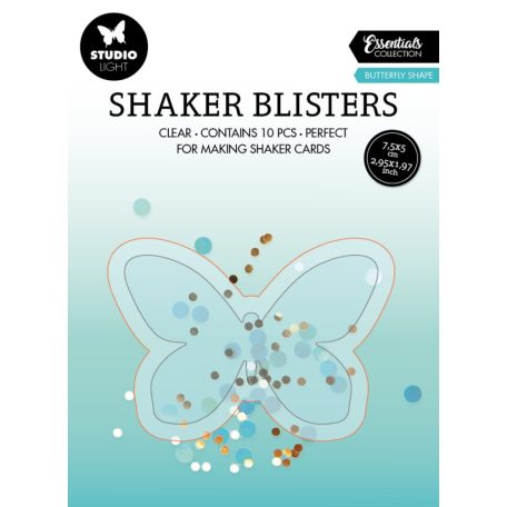 Rázóablak, Butterfly shape Essentials nr.09 / SL Shaker blister (10 db)