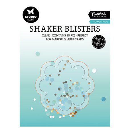 Rázóablak, Flower shape Essentials nr.10 / SL Shaker blister (10 db)