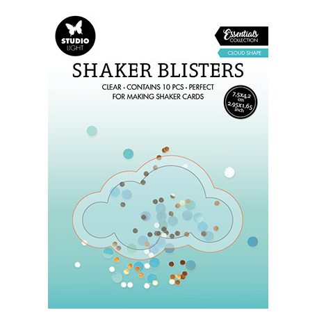 Rázóablak, Cloud shape Essentials nr.11 / SL Shaker blister (10 db)