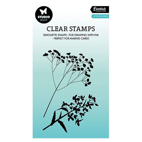 Szilikonbélyegző, Little flowers Essentials nr.381 / SL Clear stamp (1 csomag)