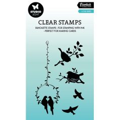   Szilikonbélyegző, Love bird Essentials nr.385 / SL Clear stamp (1 csomag)