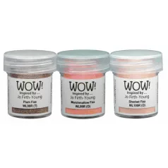   Domborítópor készlet , Sweetie Jar - Jo Firth-Young WoW! Trio sets/ WoW! Embossing Powder (3 db)