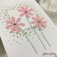   Domborítópor készlet , Twinkly Fizz - Sara Naumann WoW! Trio sets/ WoW! Embossing Powder (3 db)