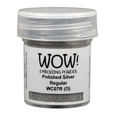 Domborítópor , Polished Silver Wow! Metallic Colours/ WoW! Embossing Powder (1 db)