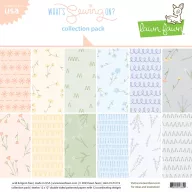   Papírkészlet 12" (30 cm), what's sewing on? / Lawn Fawn collection pack (1 csomag)