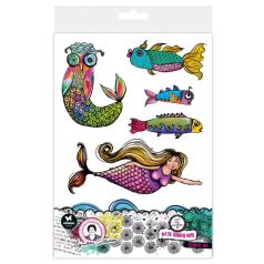   Art by Marlene Transfer papír, Colorful mix Signature Collection nr.01 ABM Water Transfer Paper (2 ív)