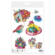   Art by Marlene Transfer papír, Colorful mix Signature Collection nr.01 ABM Water Transfer Paper (2 ív)