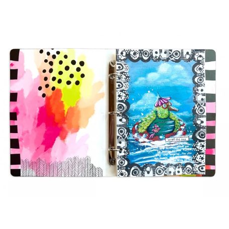 Art by Marlene Transfer papír, Colorful mix Signature Collection nr.01 ABM Water Transfer Paper (2 ív)