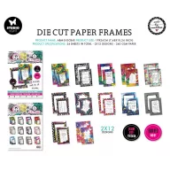   Art by Marlene Kivágatok, Die-cut paper frames Signature Collection nr.40 ABM Die-cut Block (24 ív)