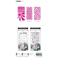   Art by Marlene Stencil, Calming trio Signature Collection nr.186 ABM Mask (3 db)