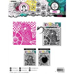   Art by Marlene Stencil, Basic borders Signature Collection nr.183 ABM Mask (1 db)