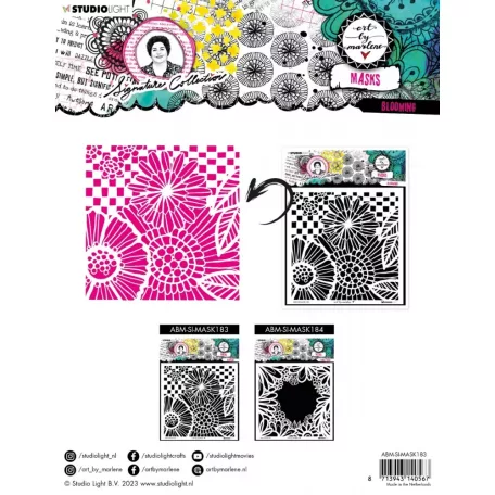 Art by Marlene Stencil, Basic borders Signature Collection nr.183 ABM Mask (1 db)