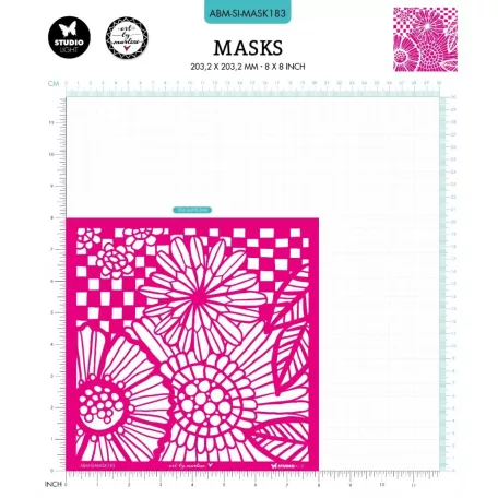 Art by Marlene Stencil, Basic borders Signature Collection nr.183 ABM Mask (1 db)