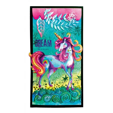 Art by Marlene Szilikonbélyegző, Unicorn dream Signature Collection nr.404 ABM Clear Stamp (1 csomag)