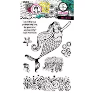   Art by Marlene Szilikonbélyegző, Smell the sea Signature Collection nr.403 ABM Clear Stamp (1 csomag)