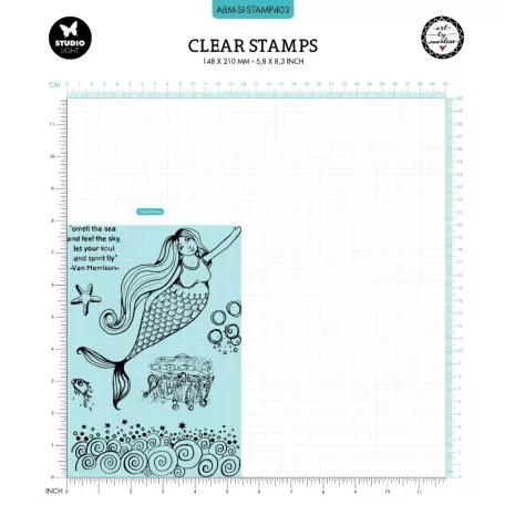 Art by Marlene Szilikonbélyegző, Smell the sea Signature Collection nr.403 ABM Clear Stamp (1 csomag)