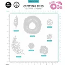 Art by Marlene Vágósablon, Floral-fun Signature Collection nr.505 ABM Cutting Die (1 csomag)