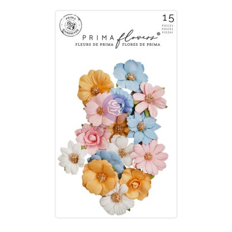 Virág díszítőelem , Spring Abstract Spring Notes/ Prima Marketing Flowers (1 csomag)